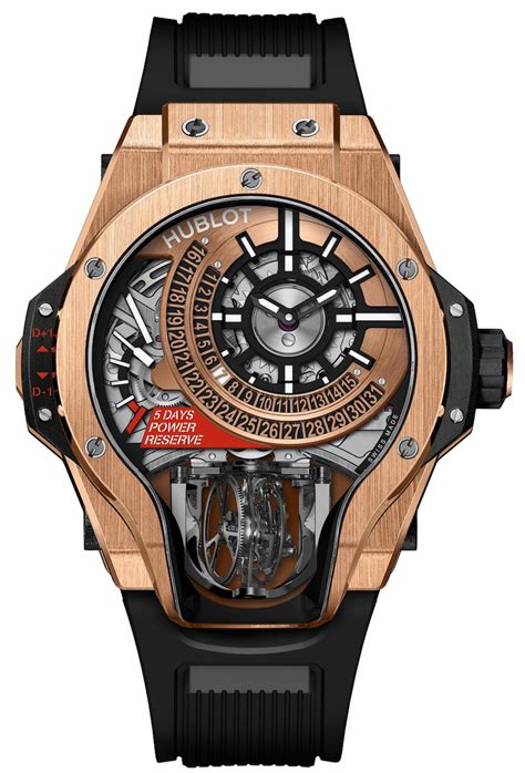 hublot mp-09 tourbillon bi-axis king gold|hublot mp 09.